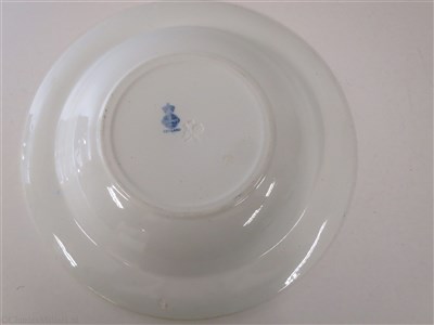 Lot 14 - BRITISH AFRICAN STEAM NAVIGATION CO. LTD: CHINA SOUP PLATE WITH COMPANY CREST, BY MINTON, CIRCA 1904