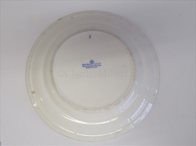 Lot 59 - Manchester Liners Ltd: a dinner plate, circa 1920