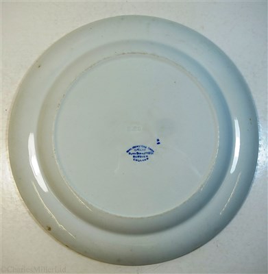 Lot 97 - UNION CASTLE LINE:  A DINNER PLATE BY DUNN BENNET & CO, ENGLAND, CIRCA 1910