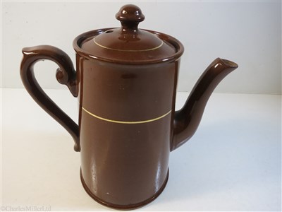 Lot 103 - UNION CASTLE LINE: A COFFEE POT BY GIBSONS, CIRCA 1930