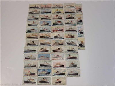 Lot 109 - WILLS CIGARETTE CARDS: ‘MERCHANT SHIPS OF THE WORLD’
