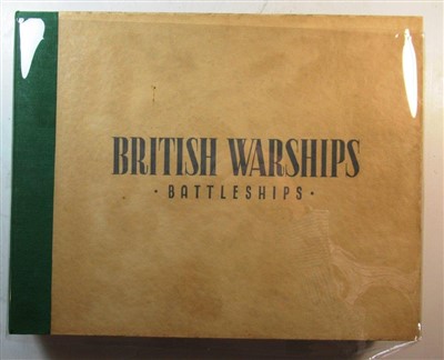 Lot 125 - BRITISH WARSHIPS: BATTLESHIPS 1886-1946