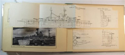 Lot 125 - BRITISH WARSHIPS: BATTLESHIPS 1886-1946