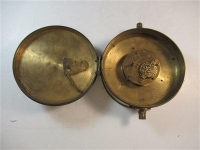 Lot 211 - A RARE BINNACLE TIMEPIECE BY MORRIS TOBIAS, LONDON, CIRCA 1800