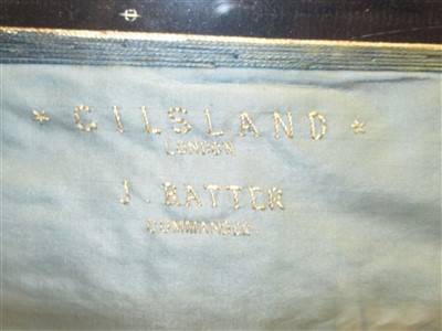 Lot 158 - A SILKWORK PICTURE BY THOMAS WILLIS (AMERICAN, 1850-1925), NEW YORK, CIRCA 1875