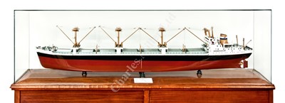 Lot 342 - A BUILDER'S MODEL OF THE M.V. COUNTY CLARE, BUILT FOR SATURN SHIPPING BY AUSTIN & PICKERSGILL LTD, SUNDERLAND, 1970