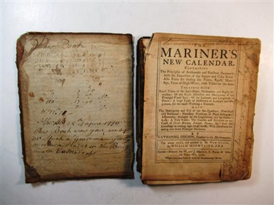 Lot 187 - A MERCHANT SHIPBUILDER'S MANUSCRIPT DESIGN BOOK, CIRCA 1785