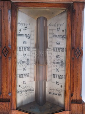 Lot 232 O A Lifeboat Station Barometer By T B