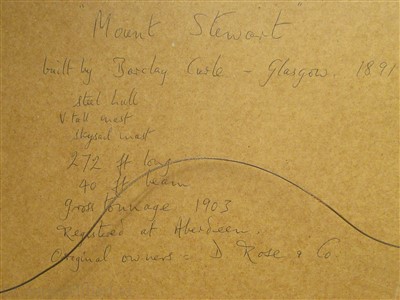 Lot 5 - δ JOHN CHARLES ALLCOTT (BRITISH, 1888-1973) 'Mount Stewart'