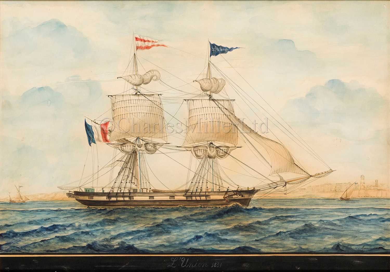 Lot 7 - JOSEPH HONORÉ MAXIME PELLEGRIN (FRENCH, 1793-1869) 'L'Union' 1831
