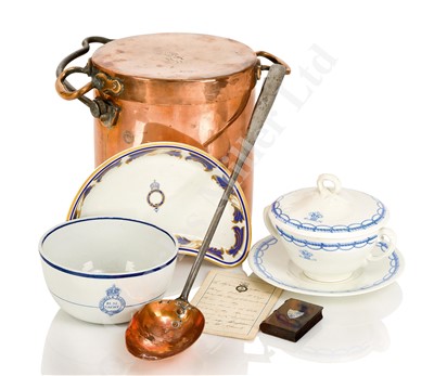 Lot 87 - A COLLECTION OF ASSORTED ROYAL YACHT DINING WARE