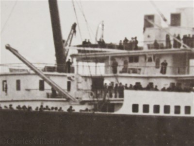 Lot 146 - A LARGE PHOTOGRAPH OF R.M.S. TITANIC BY BEKEN OF COWES