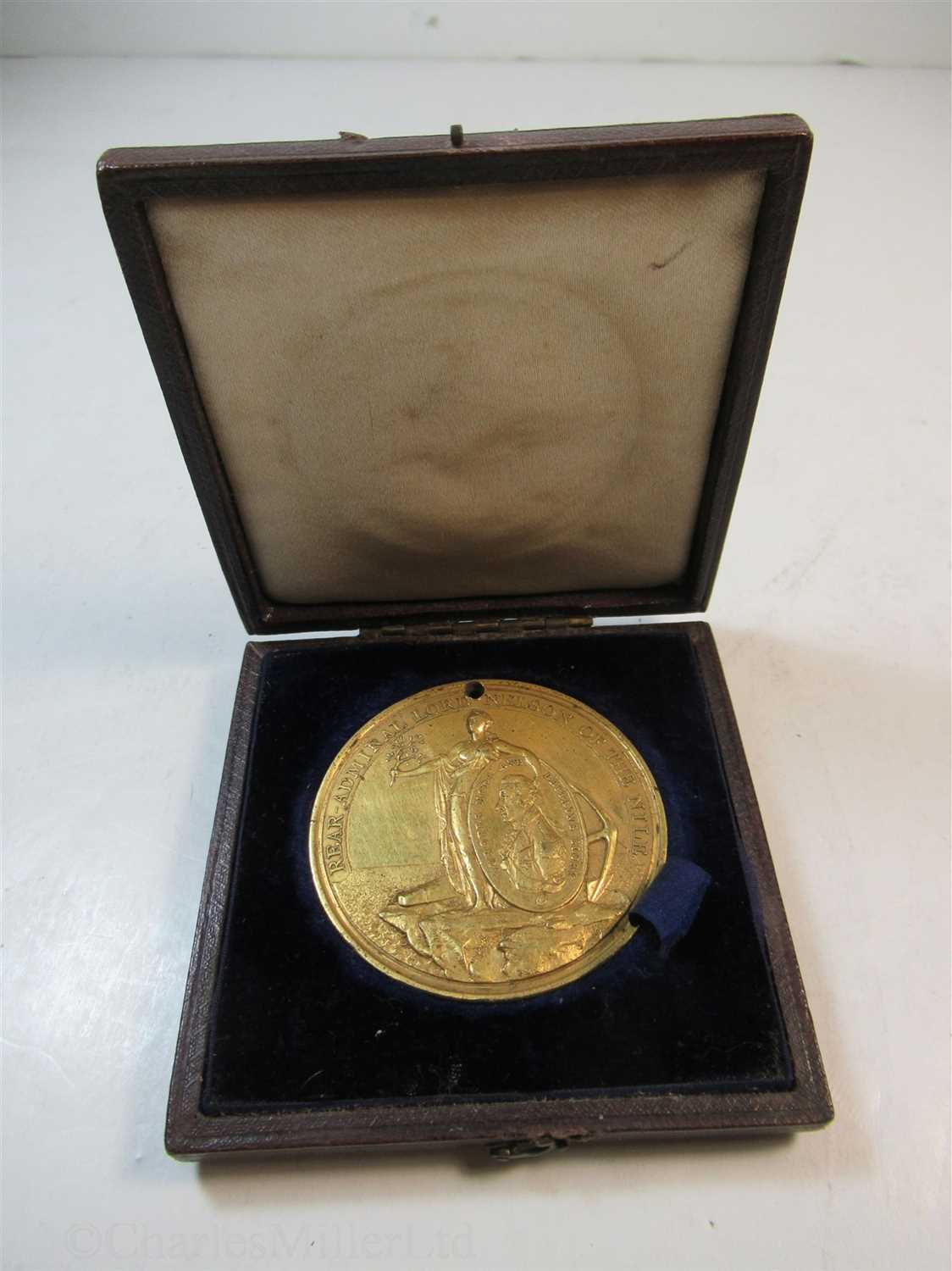 Lot 52 - DAVIDSON'S NILE MEDAL, 1798