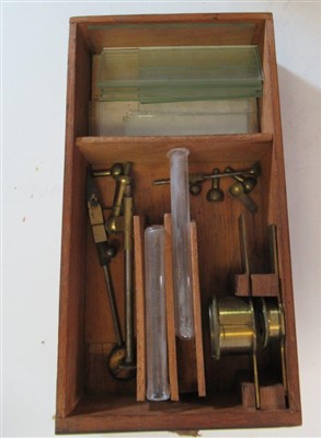 Lot 283 - AN EARLY ANDREW PRITCHARD COMPOUND MONOCULAR MICROSCOPE, ENGLISH 1835-1838