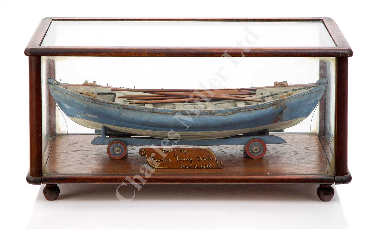 Lot 312 - AN HISTORICALLY INTERESTING LATE 19TH CENTURY MODEL OF THE TYNE LIFEBOAT, ORIGINALLY BUILT IN 1833