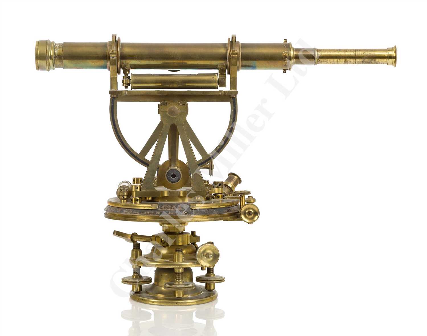 Lot 273 - A SURVEYING THEODOLITE BY TROUGHTON & SIMMS, LONDON, CIRCA 1820