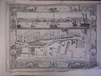 Lot 42 - FREDERICK CHAPMAN: 'ARCHITECTURA NAVALIS MERCATORIA...' , FIRST EDITION, 1768; FREDRICK HENRIK CHAPMAN: 'NAVAL ARCHITECTURE - WAR VESSELS', CIRCA 1770