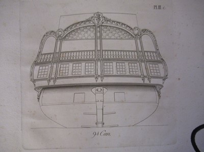 Lot 33 - 'ARCHITECTURA NAVALIS MERCATORIA....' , FREDRICK HENRY CHAPMAN, Stockholm, 1768