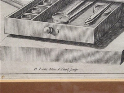 Lot 280 - "JOHN MARSHALL'S NEW INVENTED DOUBLE MICROSCOPE ..."