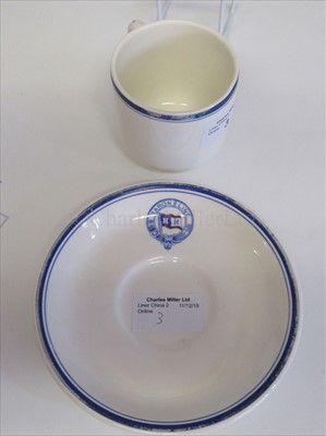 Lot 3 - Baron Line: A cup and saucer