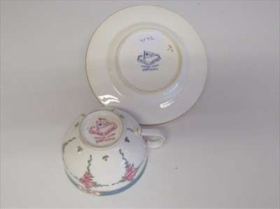 Lot 13 - Blue Star Line: A cup and saucer