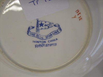 Lot 13 - Blue Star Line: A cup and saucer