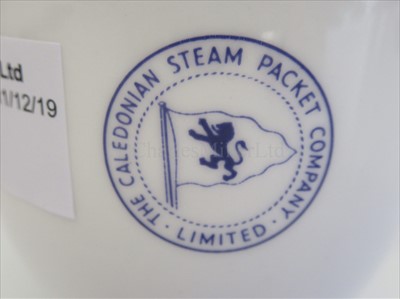 Lot 20 - Caledonian Steam Packet Company Ltd: A cup and saucer
