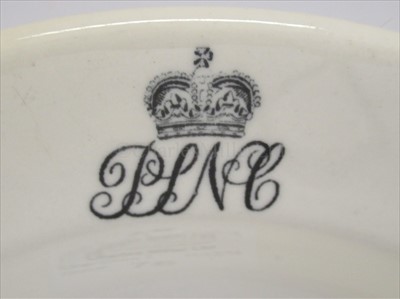 Lot 76 - Pacific Steam Navigation Company: a dinner plate