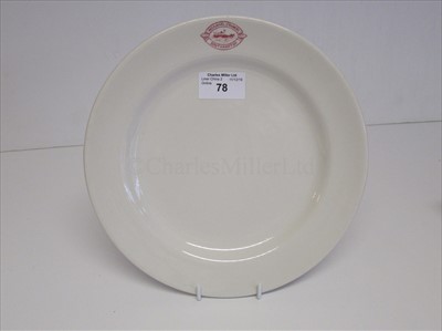 Lot 78 - Red Funnel Steamers: a side plate