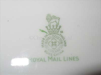 Lot 84 - Royal Mail Line: a side plate