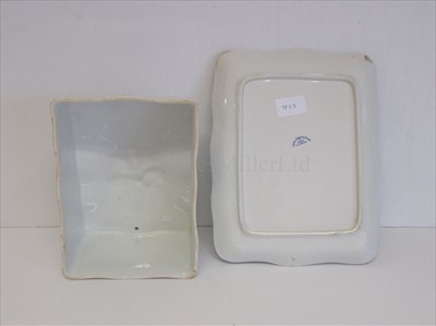 Lot 91 - S.S. Firebird : a cheese dish and cover