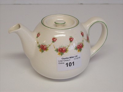 Lot 101 - Union Castle Line: a tea pot