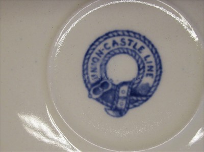 Lot 103 - Union Castle Line: a cup and saucer