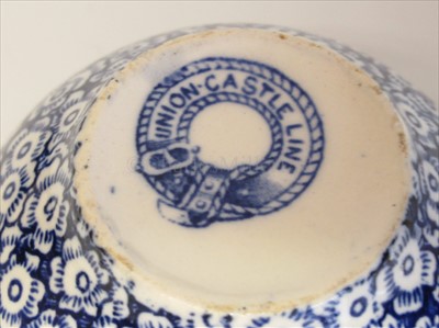 Lot 103 - Union Castle Line: a cup and saucer