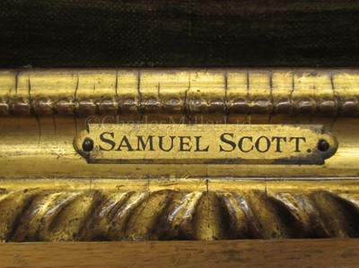 Lot 39 - FOLLOWER OF SAMUEL SCOTT (BRITISH, 1702-1772): The evening gun