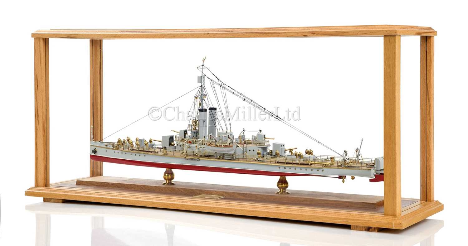 Hms Insect Gunboat Lot 111 - A 1:100 SCALE BUILDER'S STYLE MODEL OF