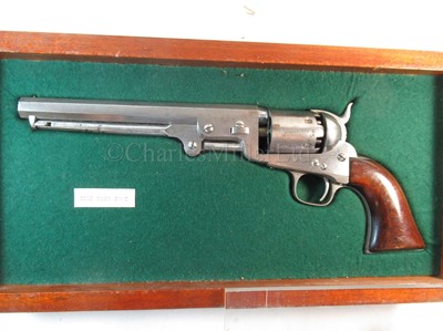 Lot 211 - AN 1851 MODEL .36-CALIBRE NAVY REVOLVER BY COLT