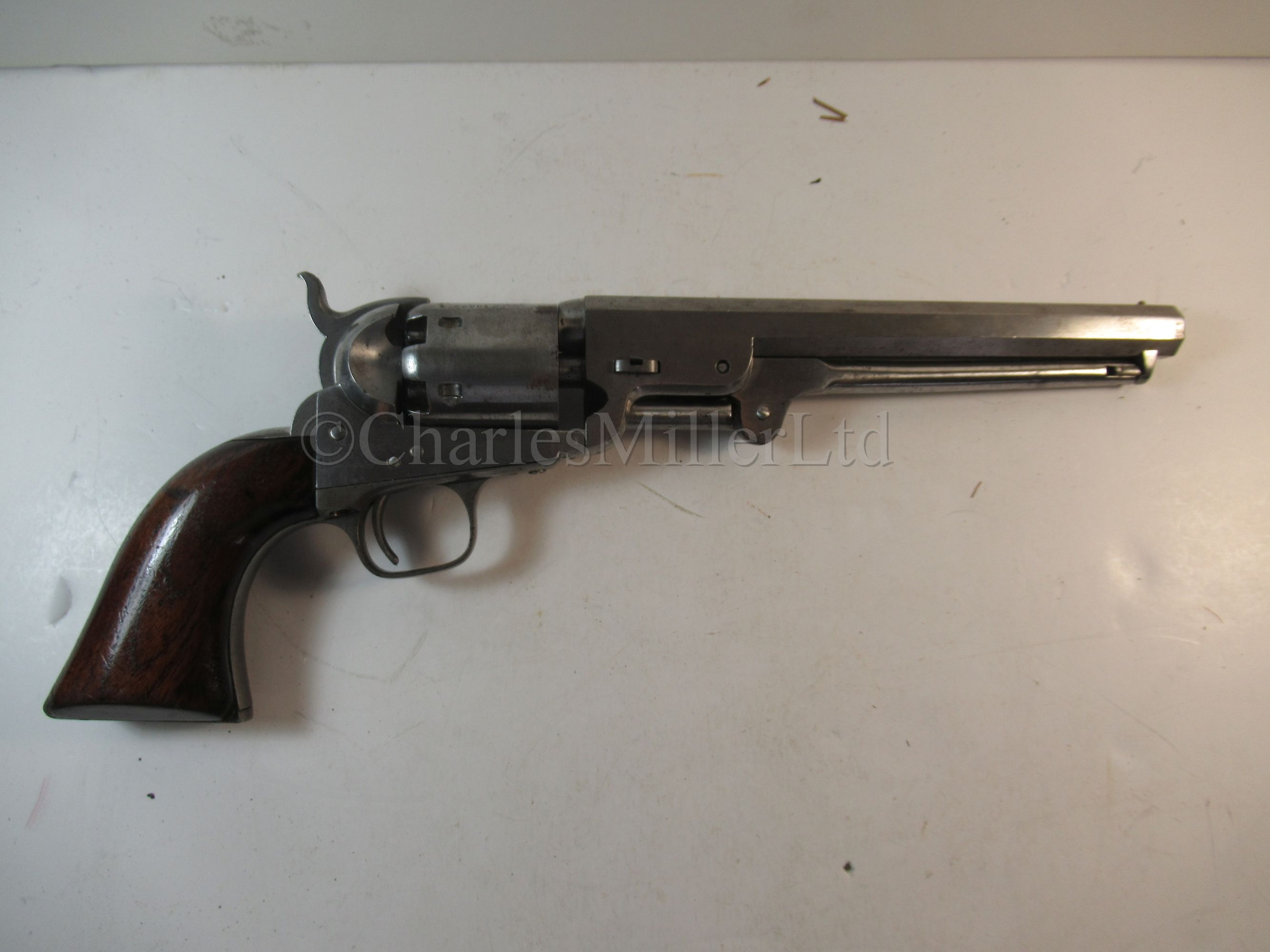 Lot 211 - AN 1851 MODEL .36-CALIBRE NAVY REVOLVER BY