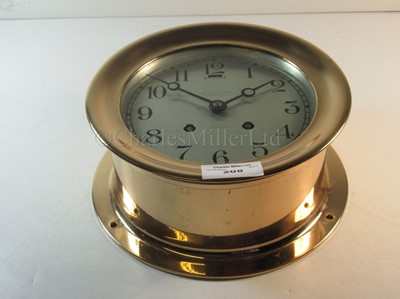 Lot 208 - AN EIGHT-DAY SHIP'S BELL CLOCK BY THE CHELSEA CLOCK CO., BOSTON, USA, CIRCA 1920