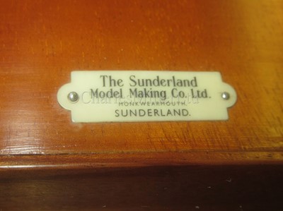 Lot 32 - A BOARDROOM MODEL FOR THE M.V. TREWIDDEN, BUILT BY READHEAD & SONS, SOUTH SHIELDS FOR HAIN STEAMSHIP COMPANY, 1960