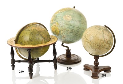 Lot 290 - A 14IN. TERRESTRIAL GLOBE BY PHILIPS, LONDON, CIRCA 1960