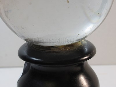 Lot 322 - TWO 19TH CENTURY REFRACTING GLASS BALLS
