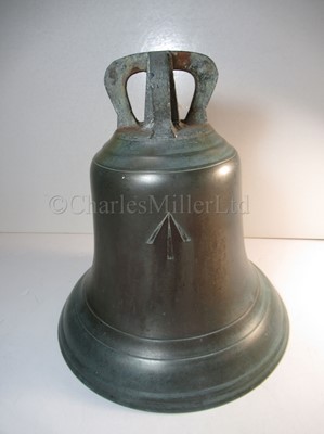 Lot 134 - THE SHIP'S BELL FROM THE TORPEDO AND SUBMARINE TENDER H.M.S. 'ELFIN', 1933