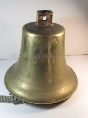 Lot 206 - THE SHIP'S BELL FOR THE TANKER S.S. CASSIS, 1914