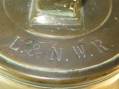 Lot 205 - THE SHIP'S BELL FROM THE LONDON & NORTH WESTERN RAILWAY FERRY T.S.S. 'CAMBRIA', 1897