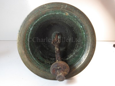 Lot 205 - THE SHIP'S BELL FROM THE LONDON & NORTH WESTERN RAILWAY FERRY T.S.S. 'CAMBRIA', 1897