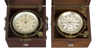 Lot 248 - A TWO-DAY MARINE CHRONOMETER BY VEB GLASHÜTTER UHRENBETRIEBE, GERMANY, PROBABLY 1950s