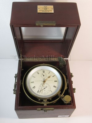 Lot 248 - A TWO-DAY MARINE CHRONOMETER BY VEB GLASHÜTTER UHRENBETRIEBE, GERMANY, PROBABLY 1950s