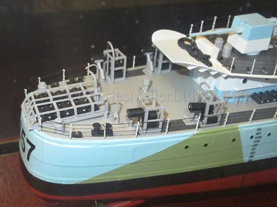 Lot 145 - A 1:96 SCALE STATIC DISPLAY MODEL OF H.M.S. HESPERUS [1939]