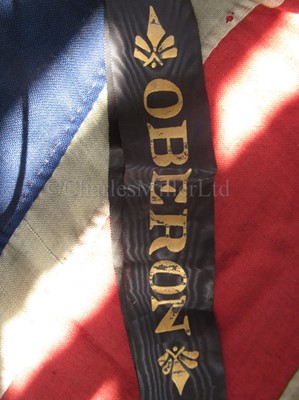 Lot 88 - A UNION FLAG FROM IRON PADDLE SLOOP H.M.S. OBERON, CIRCA 1866